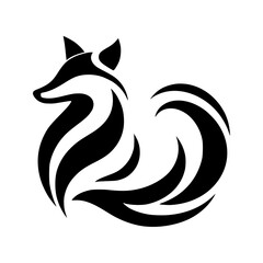 Obraz premium Abstract Fox Logo Vector