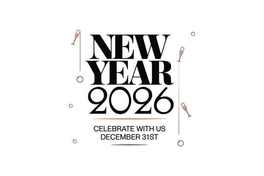 Celebrate new year 2026 with us on december 31st