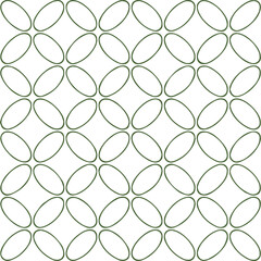 Fototapeta premium floral tile pattern with heart shaped leaves and teardrops