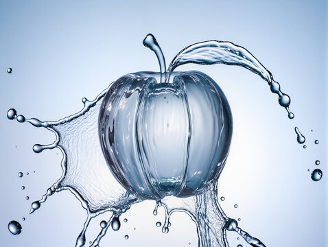 fresh water apple splash - Powered by Adobe