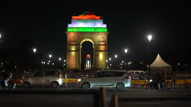 A night at India gate