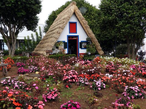 Typical House of Santana, Madeira - Portugal