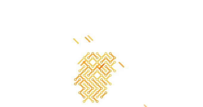 Data Visualization Diagonal Madagascar Country Shape