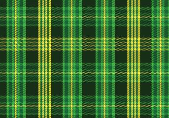 Vibrant Pastel Plaid Seamless Pattern Peach Mint Yellow Retro Textile Background