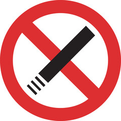 Obraz premium no smoking sign