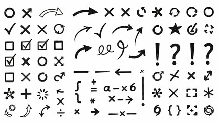 Hand Drawn Doodle Vector Pack for Creative Design Projects