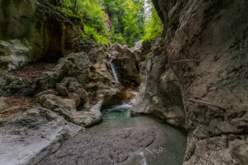Adventure awaits on Hvadnik via ferrata through Martuljek Gorges breathtaking natural wonderland