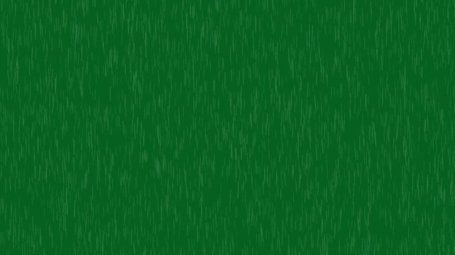 Abstract rain isolated on the green screen background 4K resolution stock video