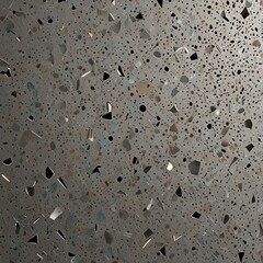 Minimal Light Gray Concrete Surface With Subtle Metallic Speckle Background