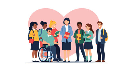 Promoting diversity inclusion and belonging in educational settings for all students.