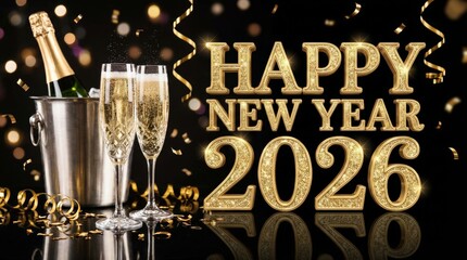 new year celebration background