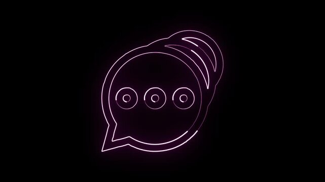 Minimal verbal communication line icon. Speech and verbal interaction symbol isolated on transparent background. Free vector icon