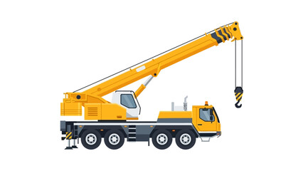 Construction Crane Vehicle for Heavy Lifting and Building