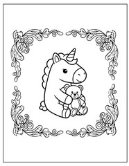 Magical Unicorn Coloring Pages for Kids