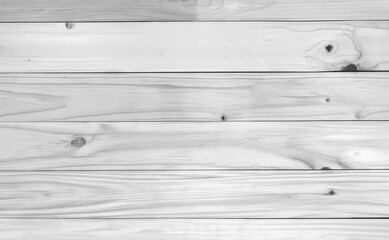 Minimal black and white wood texture with horizontal planks and natural grain. Clean Scandinavian style background ideal for design, branding, or interiors.