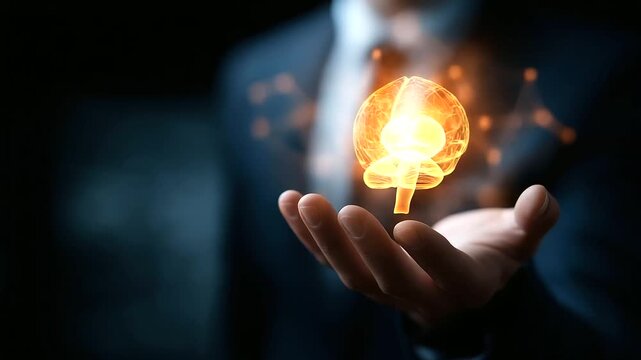 Linguistic comprehension artificial intelligence display soft technology backdrop text processing symbolism machine understanding visualization neural computation concept with