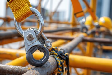 Fall arrestor equipment for construction safety