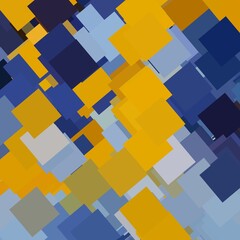 Multicoloured pixelated texture with a gradient of shades many colours squares for background.