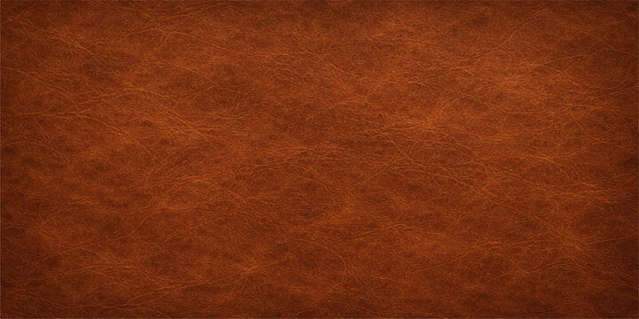 Aged brown leather texture with a dark vintage grunge pattern and rough antique surface design for a natural textured wallpaper backdrop. Red or brown elegant watercolor shades grunge texture, crumble