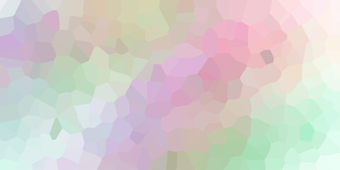 Soft pastel abstract geometric mosaic with pastel pink green and purple hues creating a gentle textured background for creative projects