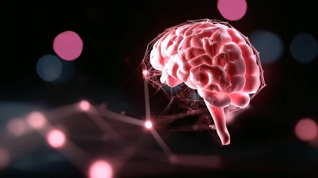 Acronym concept visualization showing linguistic neural frameworks soft technology backdrop coaching symbolism neurological programming representation intelligent data