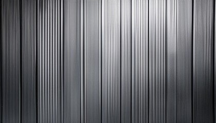 Obraz premium Monochromatic Grey Textured Background With Vertical Lines And Reflections