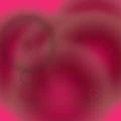 Soft Abstract Pink and Red Circles