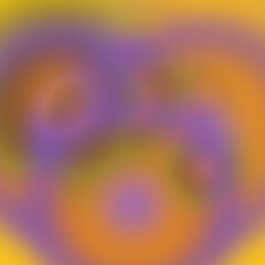 Vibrant Abstract Swirls in Warm Tones