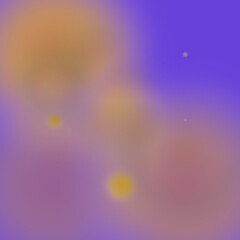 Ethereal Glow: Colorful Blurred Abstract