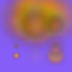 Ethereal Abstract Blurs of Orange and Purple
