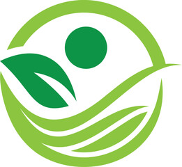 Vector Organic logo design 