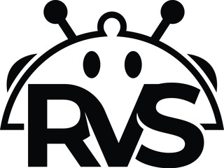 Vector RVS robot logo