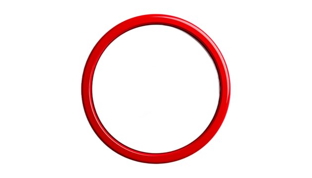 red circle - Powered by Adobe