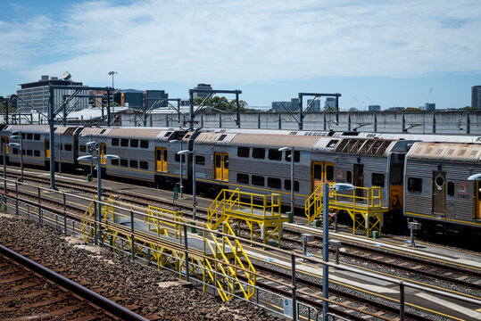 View from, Macdonaldtown  railway station, Sydney, NSW, Australia