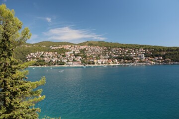 Croatia, Rabac, Roadtrip 2022, Beautiful landscape, stone beach