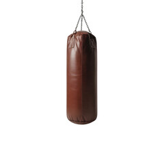 Iconic Red Heavy Bag Symbol for Martial Arts and Combat Sports