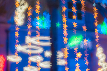 bokeh stars