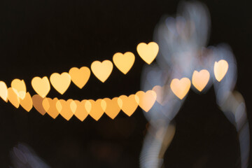 heart shape bokeh