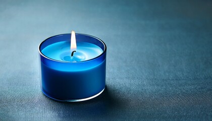 Blue Votive Candle