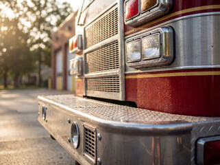 American fire engine