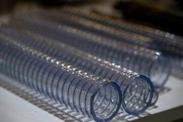 PVC wire hose transparent is widely used for suction and discharge of water, oil and powdery articles in the industries, agriculture, engineering, food and sanitation lines. The hose used for food is 