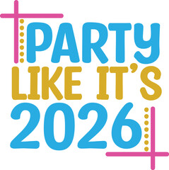 Happy New Year  Svg Design