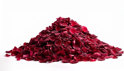 Burgundy Rose Petal Scatter