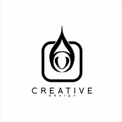 Onion logo design with camera concept.