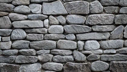 Obraz premium Natural Rough Gray Stone Wall Texture Background