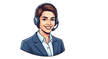 Corporate Team Member Character Illustration