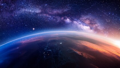 Abstract Space Background