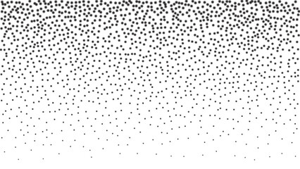 Stippling gradient, noise gradient background, stipple effect made by abstract shapes. Noise gradient texture background.