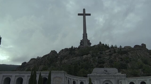 Valley of the Fallen Huge Cross Monument