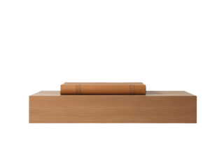 Stack of books on top of wooden box, study and learning concept